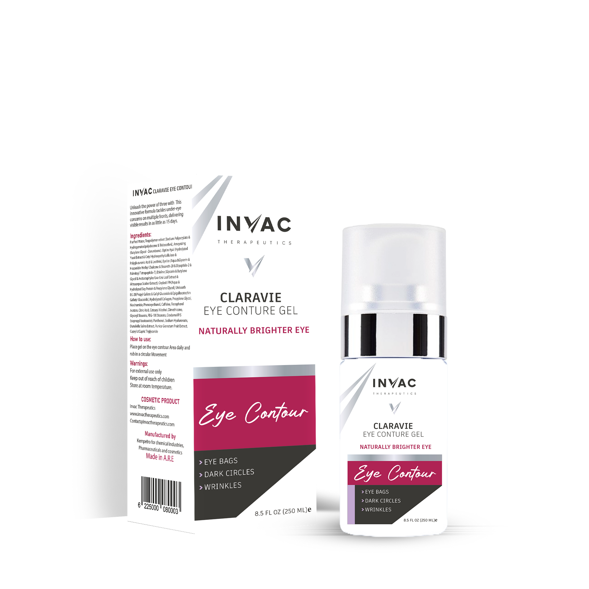 CLARAVIE EYE CONTOUR - Invac Therapeutics