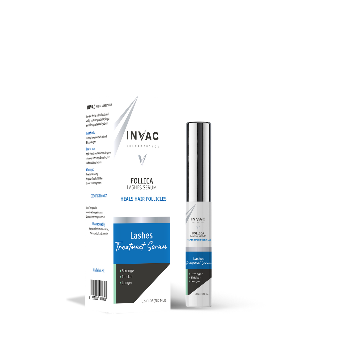 FOLLICA LASHES SERUM - Invac Therapeutics